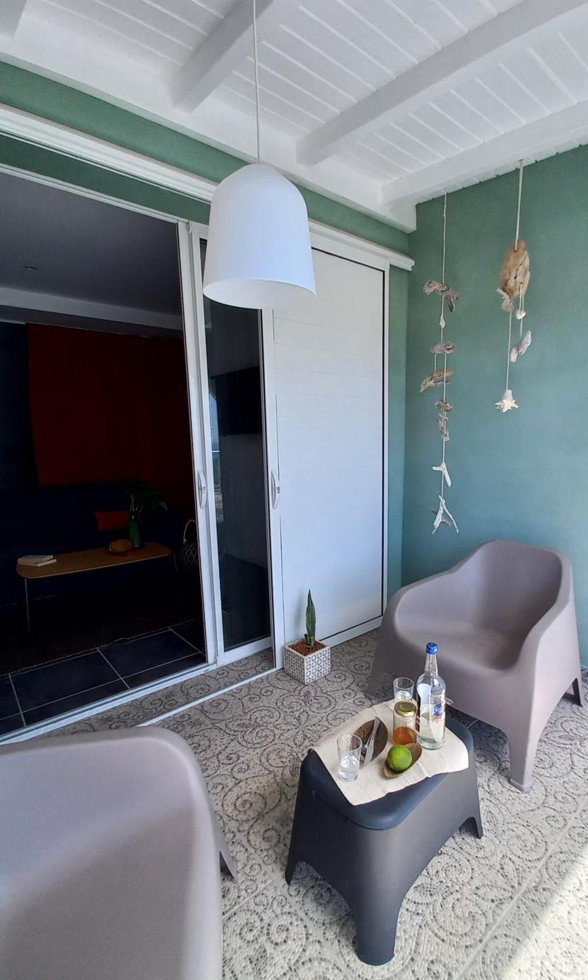 Logements Vue Mer Acces Piscine En Guadeloupe Bouillante Exterior foto