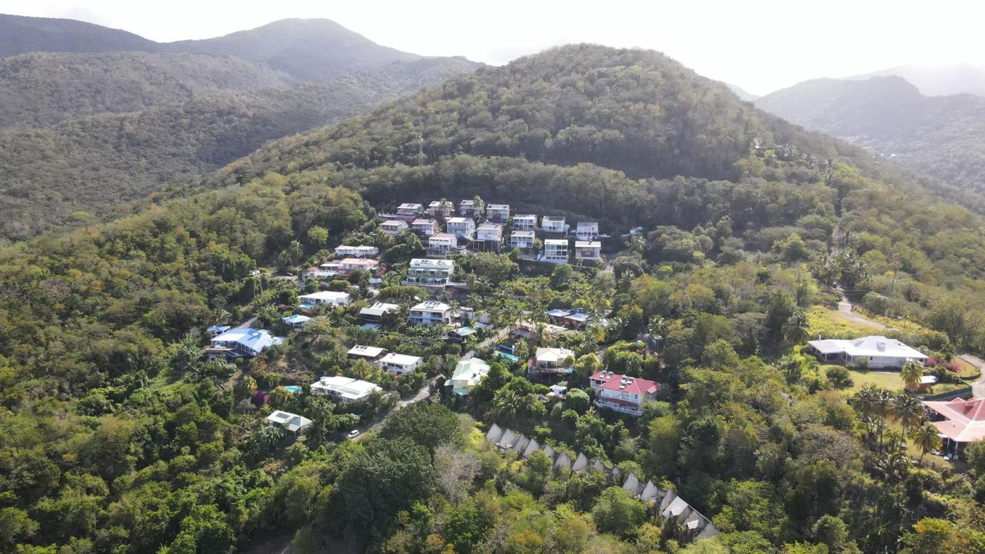 Logements Vue Mer Acces Piscine En Guadeloupe Bouillante Exterior foto